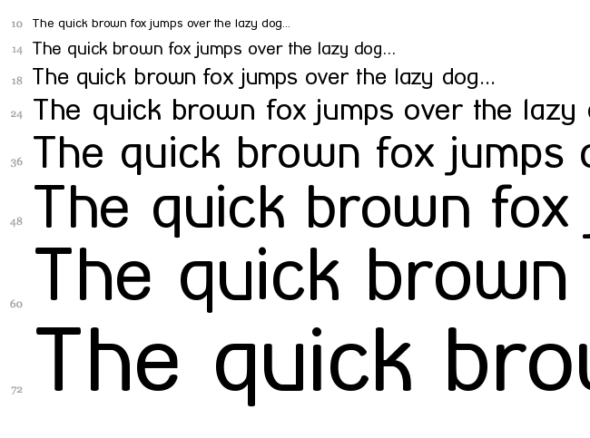 Street Corner font waterfall